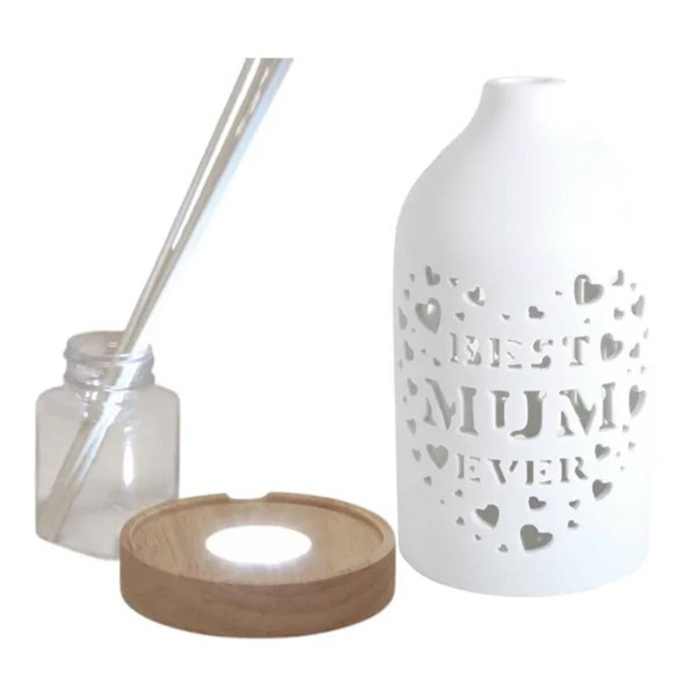 Woodbridge Best Mum Ever LED Light up Reed Diffuser Extra Image 2
